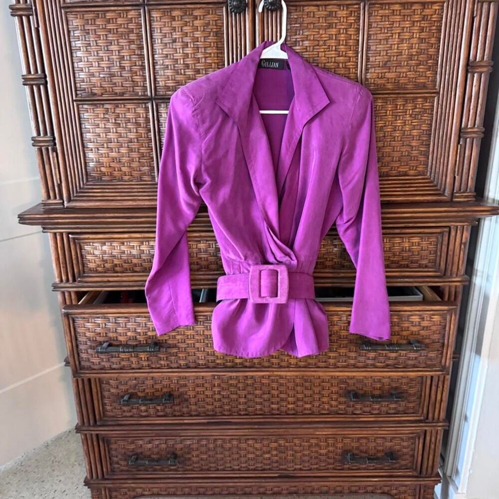 Gillian Women's Purple and Pink Tailored-jackets
